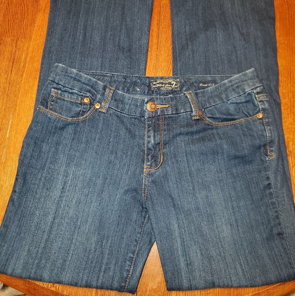 Seven Jean's,  Size 31W boot cut. 31”inseam